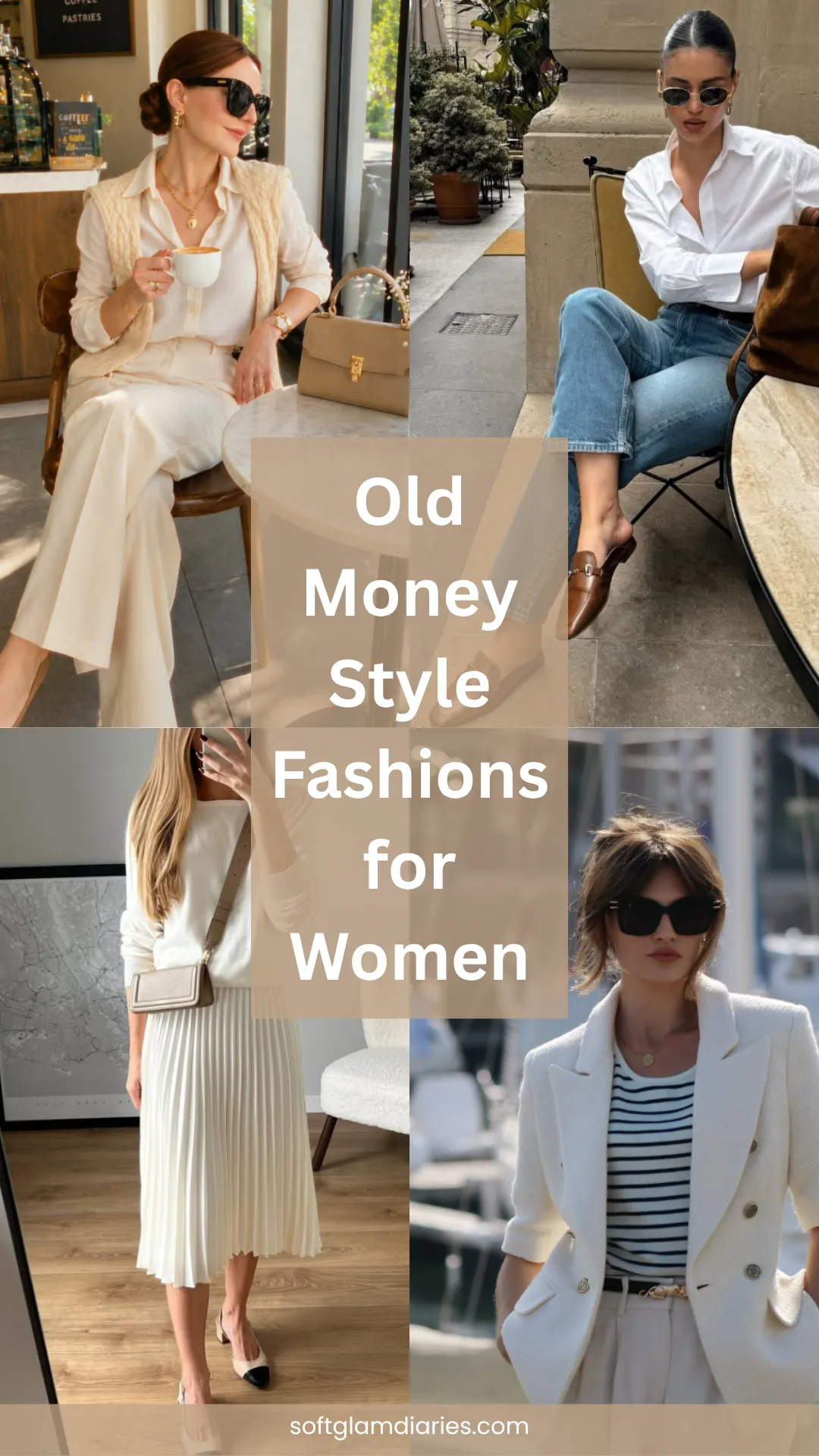 Old Money Style Fashions for Women wardrobe collection