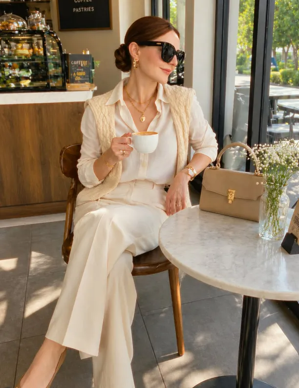 The Crisp White Button-Down Shirt old money fashion