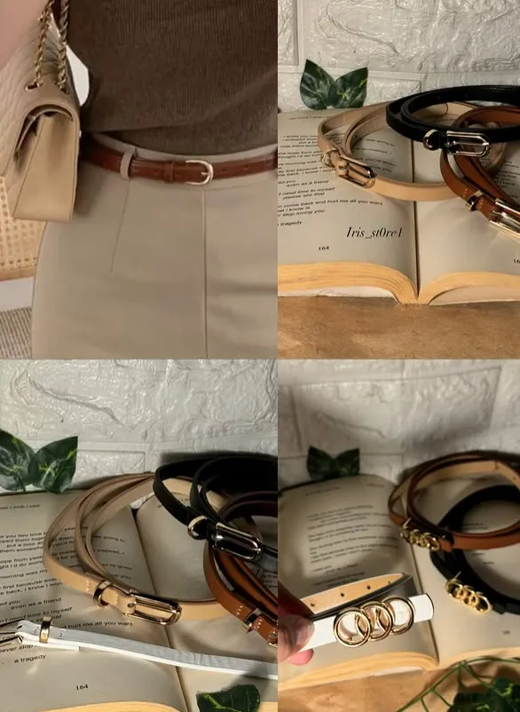 The Neutral Leather Belts old money fashion